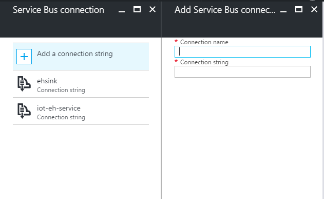 Azure Functions - Configure connection string